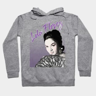 Lola Flores Retro Tribute Art Hoodie